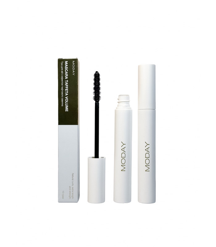 pinklab_пінклаб_Туш для вій з ефектом тафтового завитка MODAY Taffeta Volume Mascara 10 грам