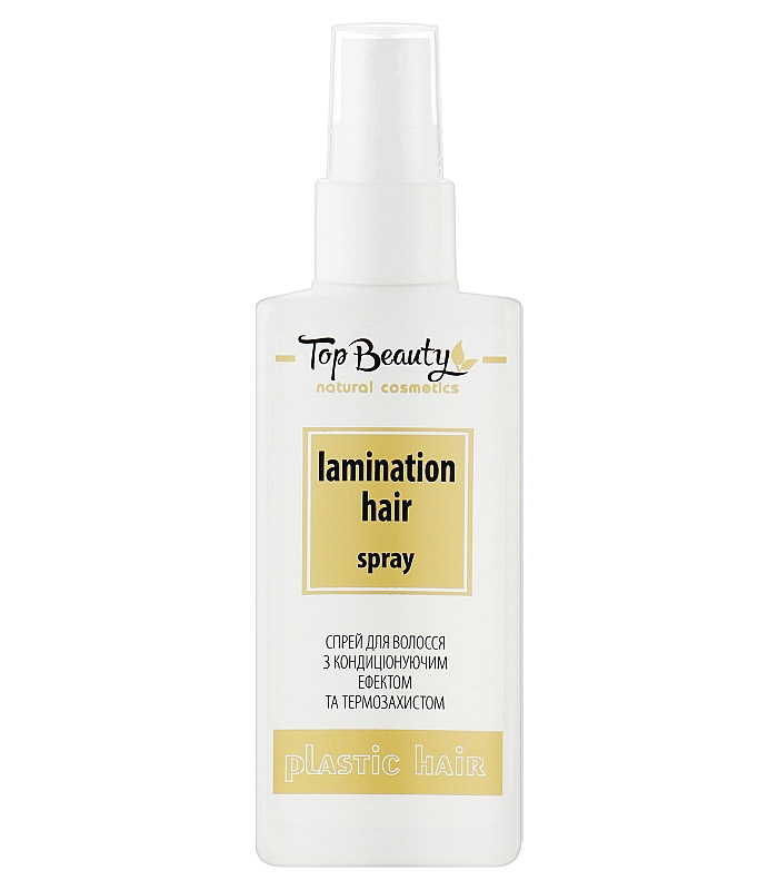 pinklab_пінклаб_Спрей для волосся з кондиціонувальним ефектом і термозахистом Top Beauty Lamination Hair Spray