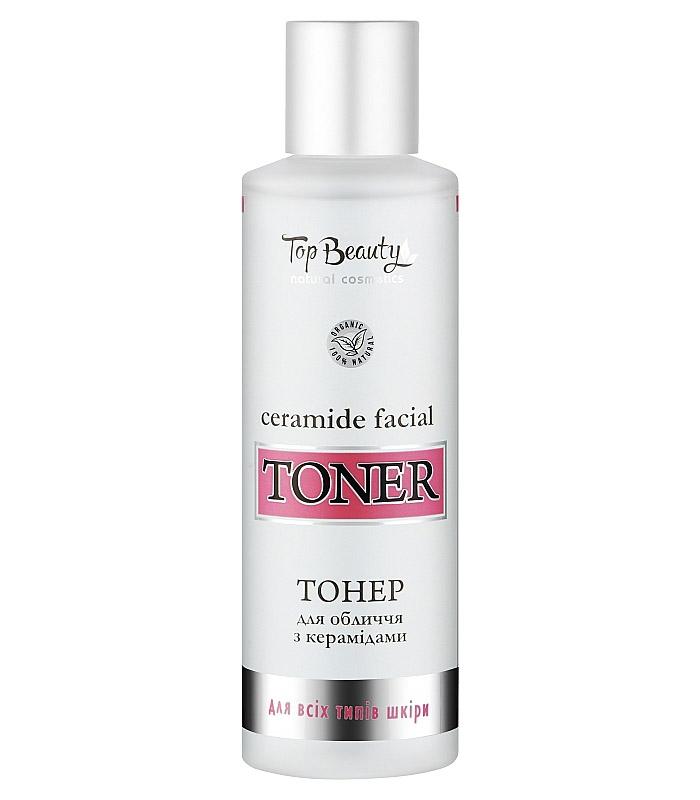 pinklab_пінклаб_Заспокійливий і зволожувальний тонер для обличчя з керамідами Top Beauty 200мл