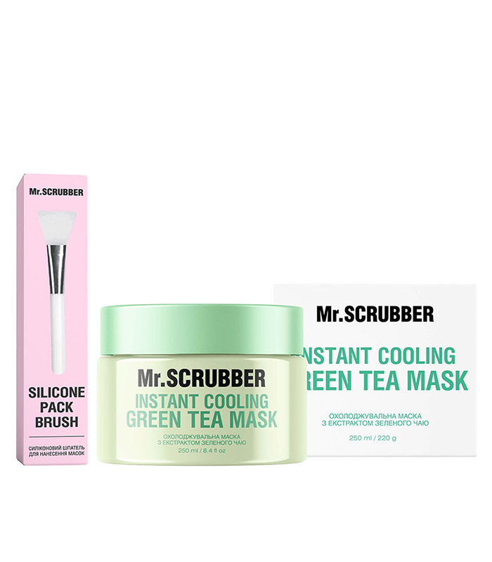 pinklab_пінклаб_Охолоджувальна маска для обличчя Instant Cooling Green