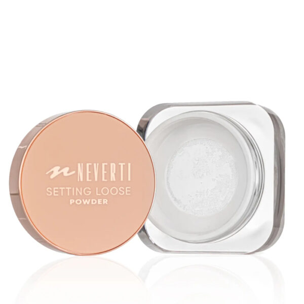 pinklab_пінклаб_Пудра розсипчаста Neverti Setting Loose Powder NP200 - (№001 Transparent)