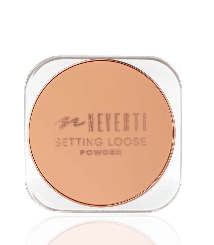 pinklab_пінклаб_Пудра розсипчаста Neverti Setting Loose Powder NP200 - (№001 Transparent)