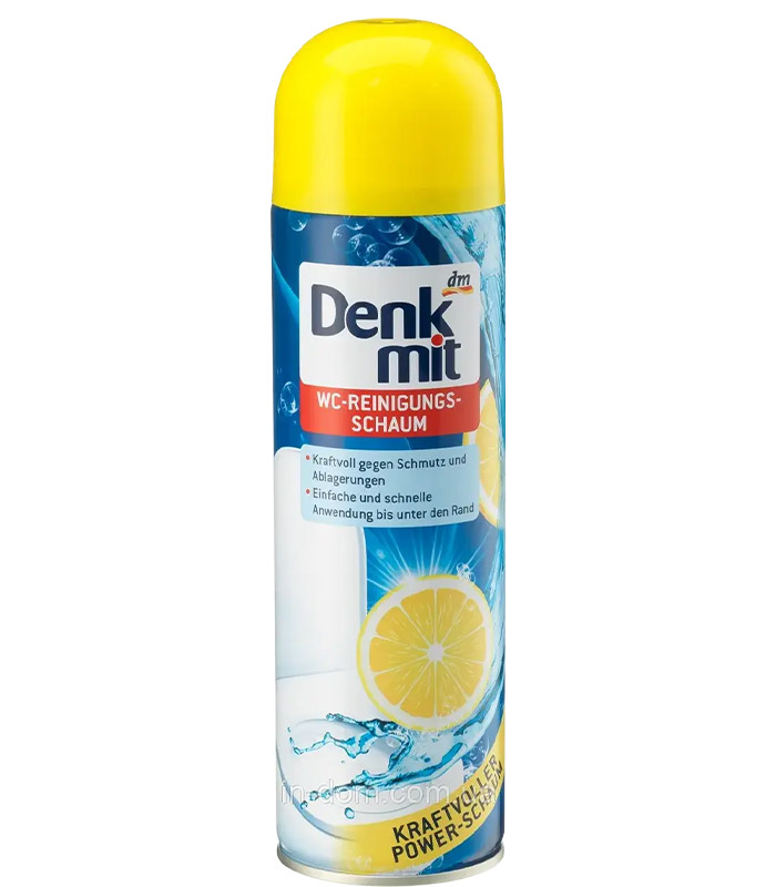 pinklab_пінклаб_Піна для чищення туалету Denkmit WC Lemon 500 мл