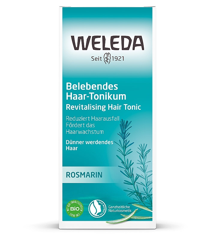pinklab_пінклаб_Тонік-стимулятор при втраті волосся з екстрактом розмарину Weleda rosemary