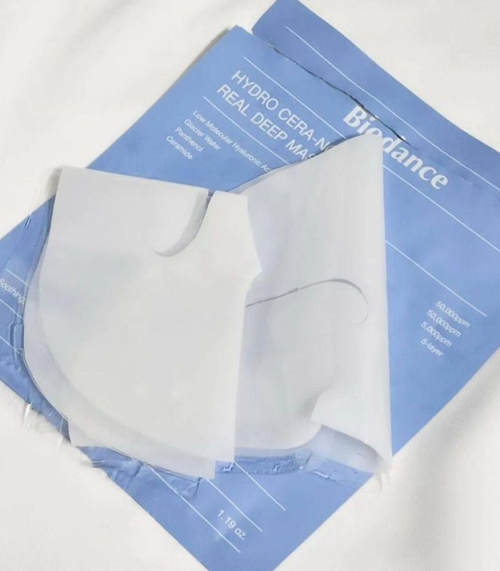 pinklab_пінклаб_Biodance Hydro Cera-Nol Real Deep Mask Нічна гідрогелева маска із церамідами проти сухості