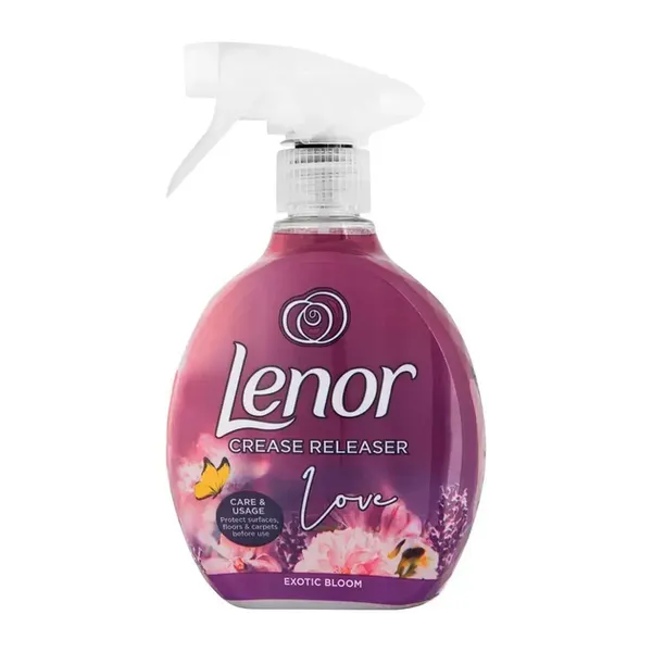 pinklab_пінклаб_Спрей Ленор  для розгладжування складок на одязі Lenor Exotic Bloom 500 мл
