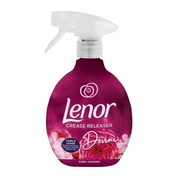 pinklab_пінклаб_Спрей  Ленор для розгладжування складок на одязі Lenor Ruby Jasmine 500 мл