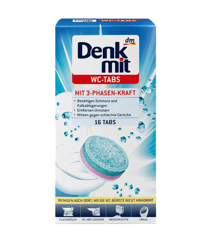 pinklab_пінклаб_Таблетки для зливного бачка Denkmit 16 шт