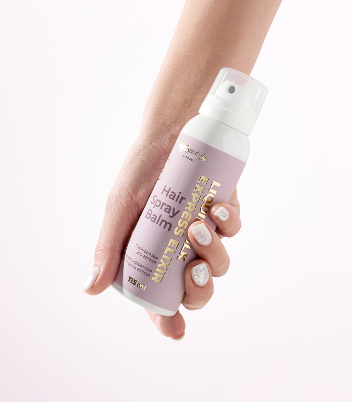 pinklab_пінклаб_Top Beauty Спрей бальзам для волосся рідкий шовк