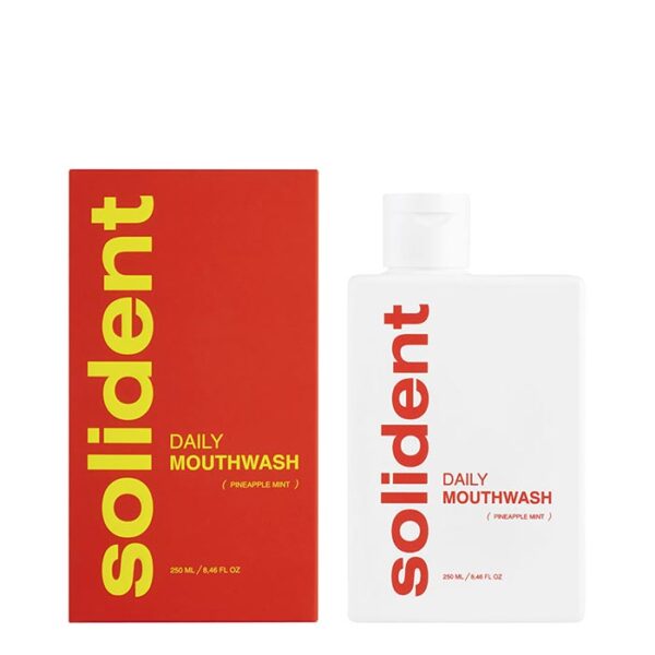 pinklab_пінклаб_Ополіскувач для ротової порожнини Solident Pineapple mint / ананас-м'ята