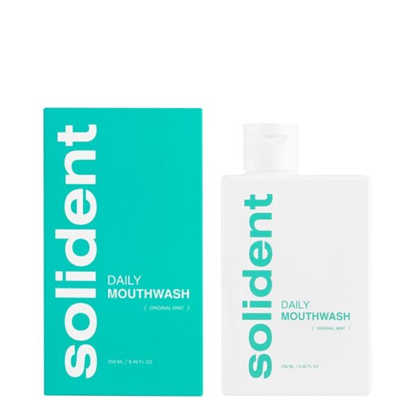 pinklab_пінклаб_Ополіскувач для ротової порожнини Solident Original mint / м'ята