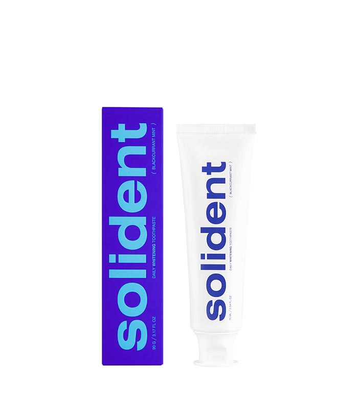 pinklab_пінклаб_Щоденна відбілювальна зубна паста Solident Original mint / м'ята, 90 g_зубная паста_Щоденна відбілювальна зубна паста Solident Blackcurrant mint / смородина-м'ята, 90 g