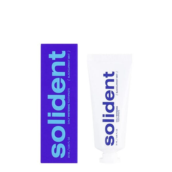 pinklab_пінклаб_Щоденна відбілювальна зубна паста Solident Original mint / м'ята, 90 g_зубная паста_Щоденна відбілювальна зубна паста Solident Blackcurrant mint / смородина-м'ята, 90 g