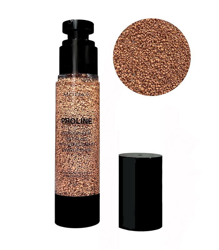 pinklab_пінклаб_Мікросферичний тінт-флюїд для макіяжу MODAY Microsphere Tint-fluid на основі аргініну та екстракту гіркого апельсину № 035, темний бежевий. 50 мл