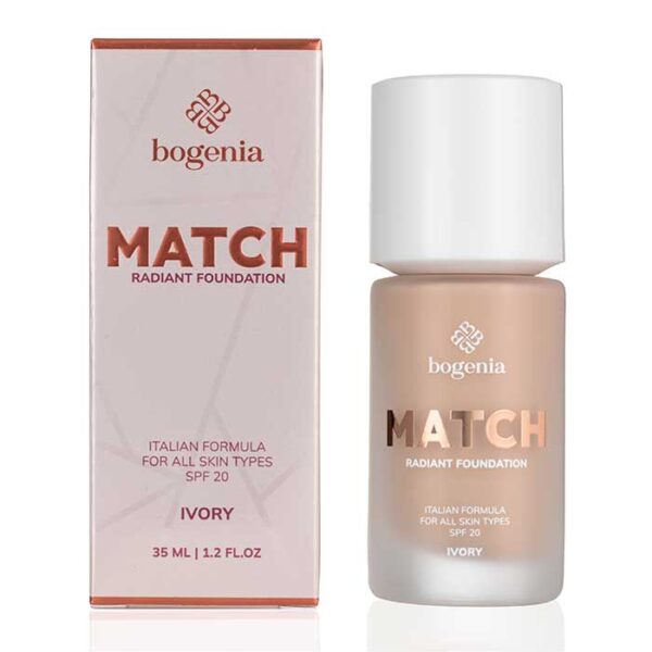 pinklab_пінклаб_Тональная основа MATCH Foundation Bogenia BG609