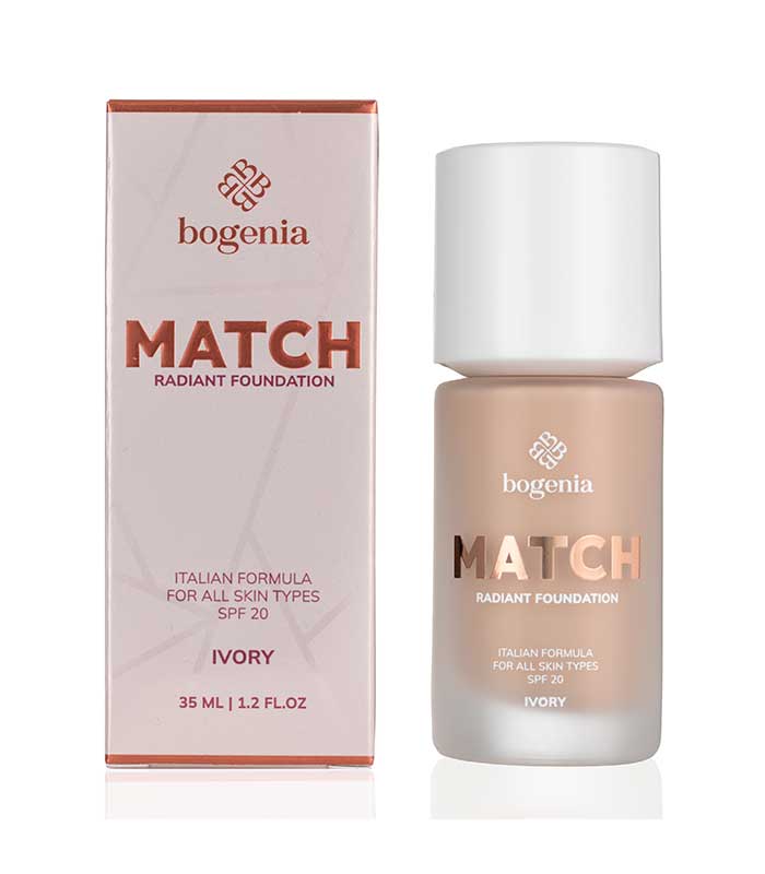 pinklab_пінклаб_Тональная основа MATCH Foundation Bogenia BG609
