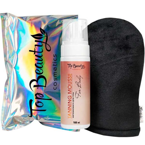 pinklab_пінклаб_Мус-автозасмага для тіла Top Beauty