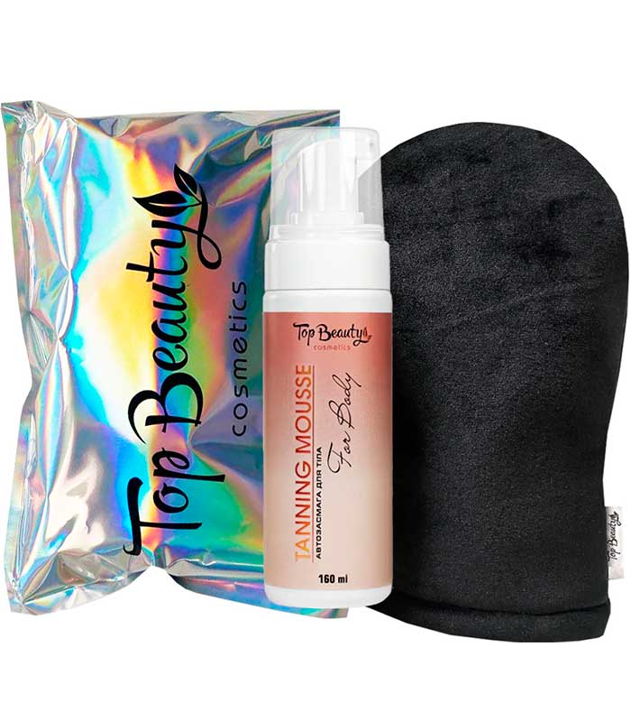 pinklab_пінклаб_Мус-автозасмага для тіла Top Beauty