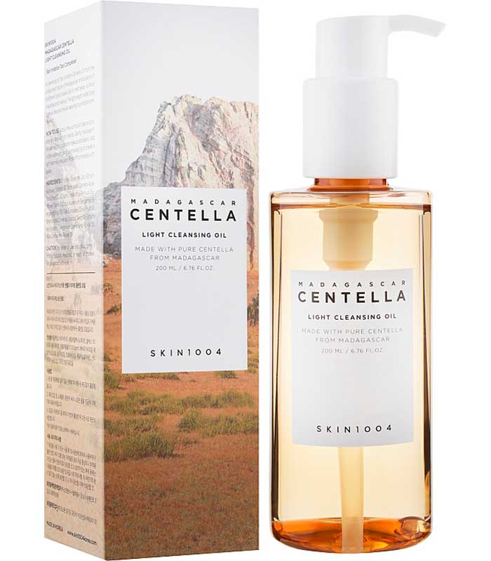 pinklab_пінклаб_Легка очищувальна олія з екстрактом центелли SKIN1004 Madagascar Centella