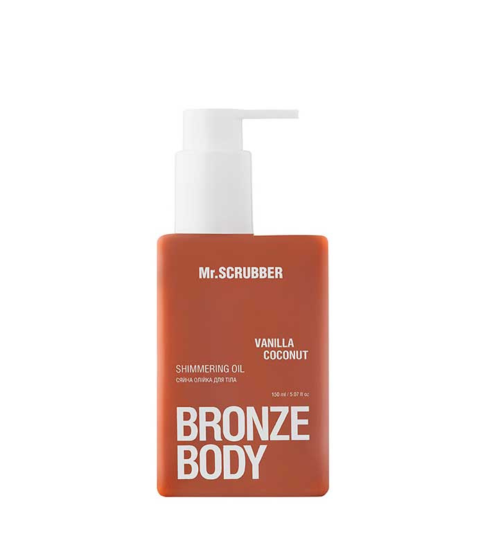 pinklab_пінклаб_Олійка для тіла Vanilla Coconut Bronze Body Mr.SCRUBBER