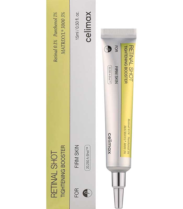 pinklab_пінклаб_Підтягувальний крем-бустер для обличчя з ретинолом Celimax