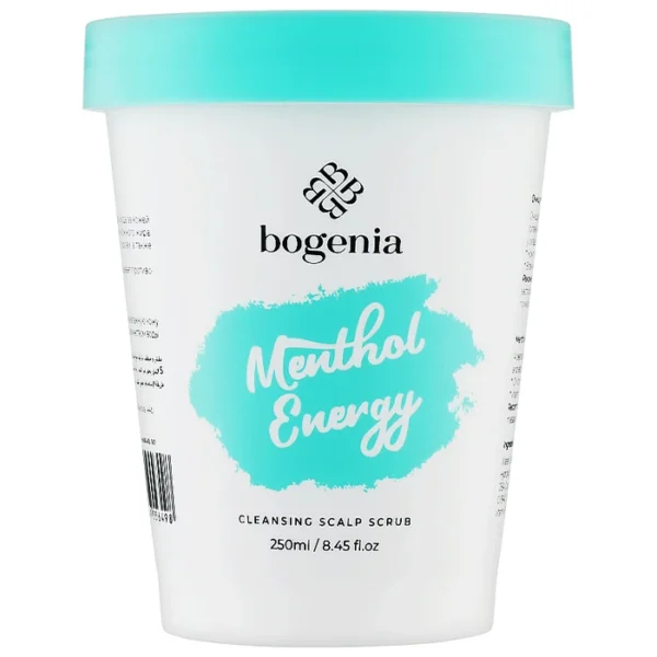 Скраб для шкіри голови "Енергія ментолу" Bogenia
