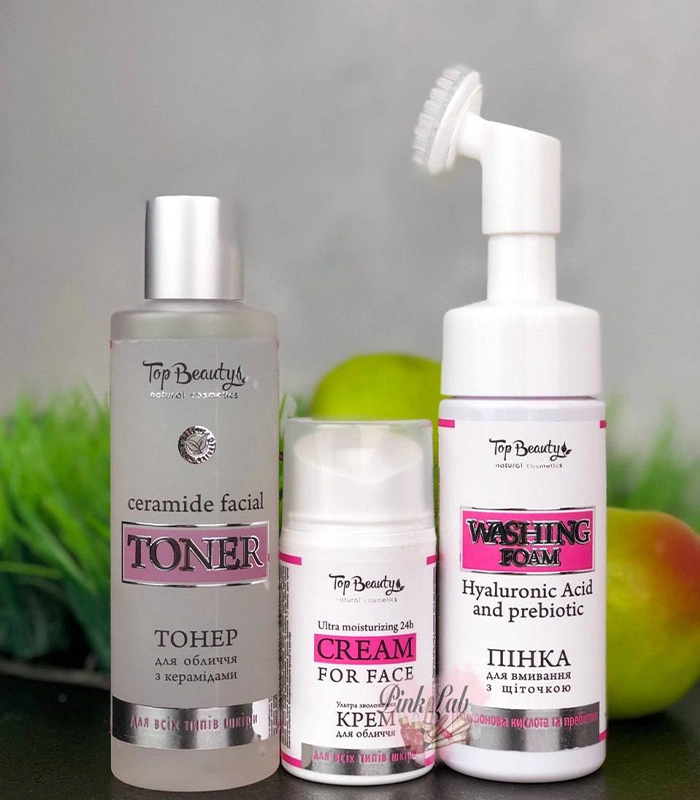 pinklab_пінклаб_Набір для обличчя "Ультра Зволоження" Top Beauty