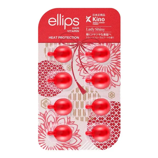 Вітаміни для волосся Ellips Hair Vitamin Lady Shiny With Cherry Blossom 8×1 мл