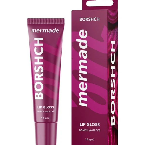 pinklab_пінклаб_Блиск для губ Mermade Borshch Lip Gloss