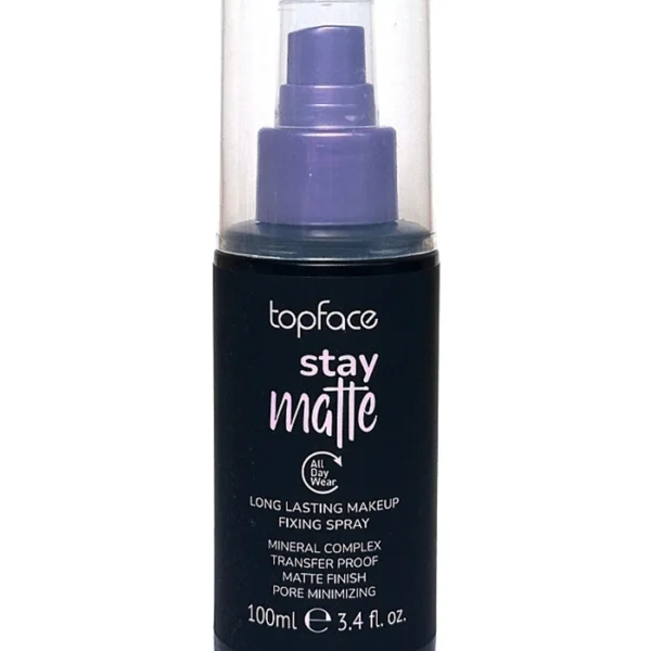 pinklab_пінклаб_Спрей-фіксатор макіяжу "Stay Matte" TopFace