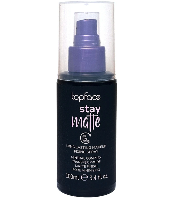 pinklab_пінклаб_Спрей-фіксатор макіяжу "Stay Matte" TopFace