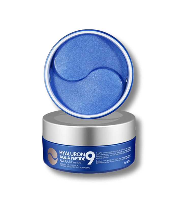 pinklab_пінклаб_Medi Peel Hyaluron Aqua Peptide 9 Ampoule Eye Patch