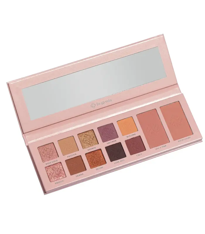 pinklab_пінклаб_Палетка тіней для повік з рум'янами Bogenia Angelic