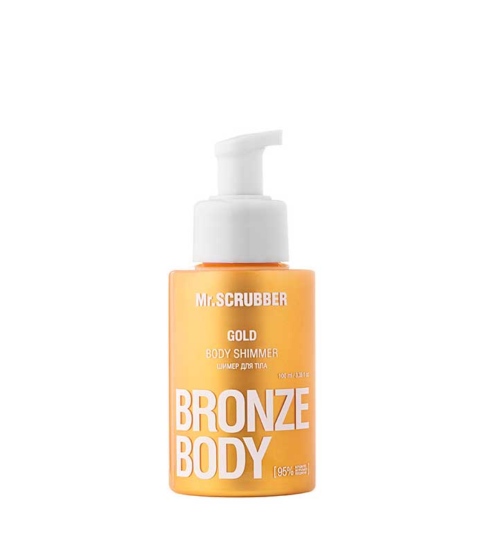 pinklab_пінклаб_Шимер для тіла Gold Bronze Body Mr.SCRUBBER