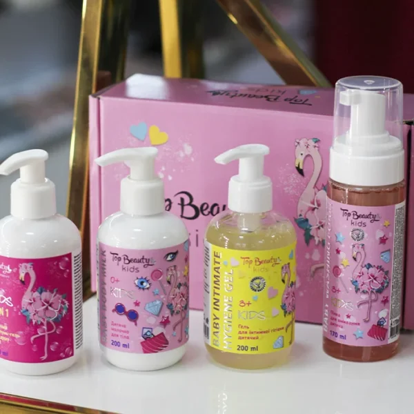 Бокс дитячий "Фламінго" 4 товари Top beauty