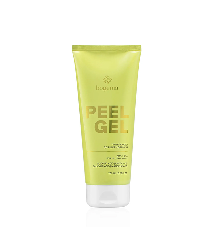 Пілінг-скатка для шкіри обличчя Peeling Gel Bogenia BG443
