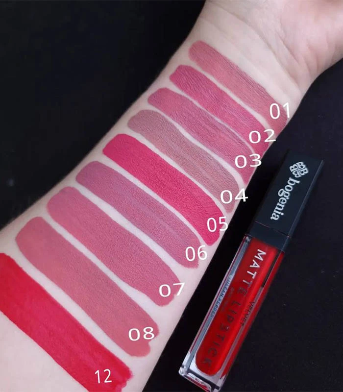 Помада для губ Bogenia Velvet Matte Lipstick BG 720