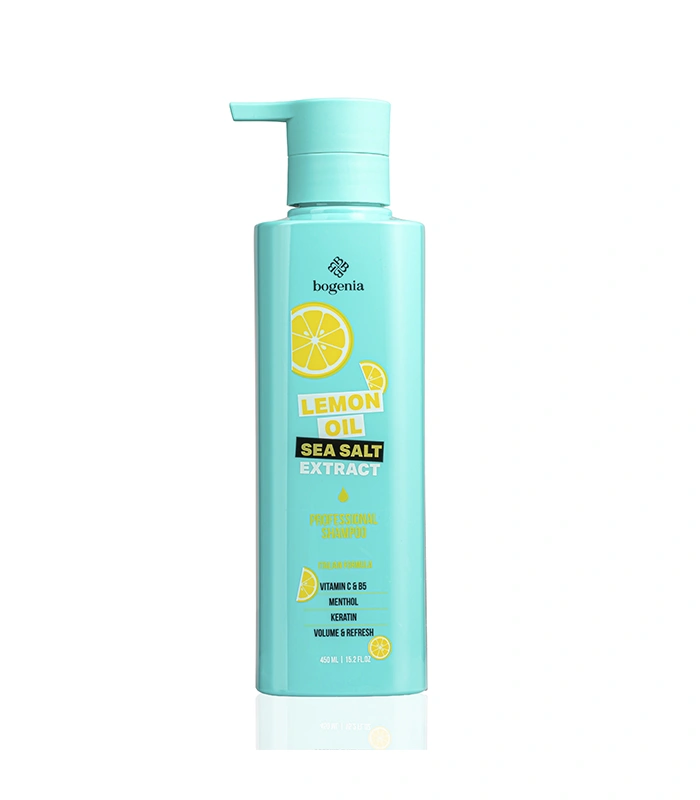 Шампунь Bogenia Lemon Oil & Sea Salt Shampoo