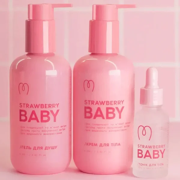 Набір для гладкої шкіри Strawberry Babe