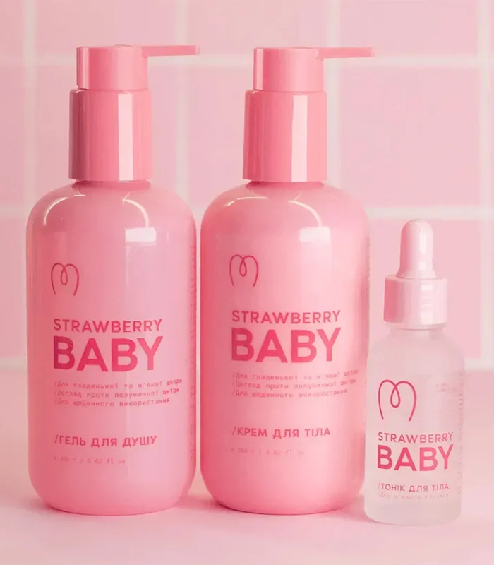 Набір для гладкої шкіри Strawberry Babe