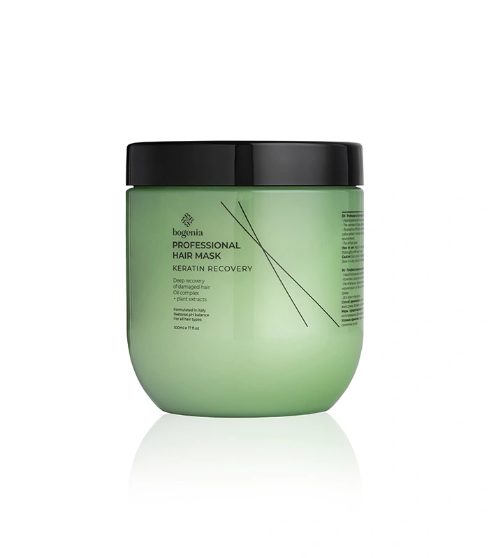 Маска для волосся Bogenia Keratin Recovery з кератином