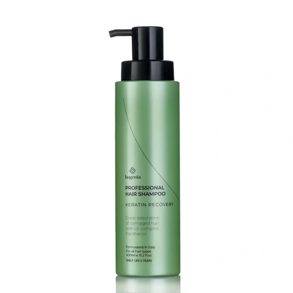 Безсульфатний шампунь Bogenia Professional Hair Shampoo Keratin Recovery