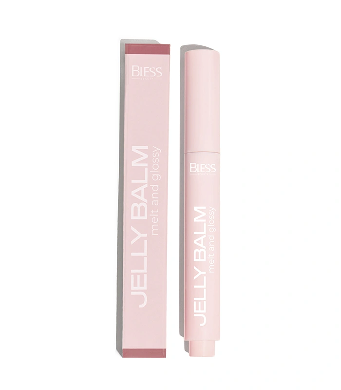 бальзам-тінт для губ Bless Beauty Jelly Balm рожевий блиск на губах