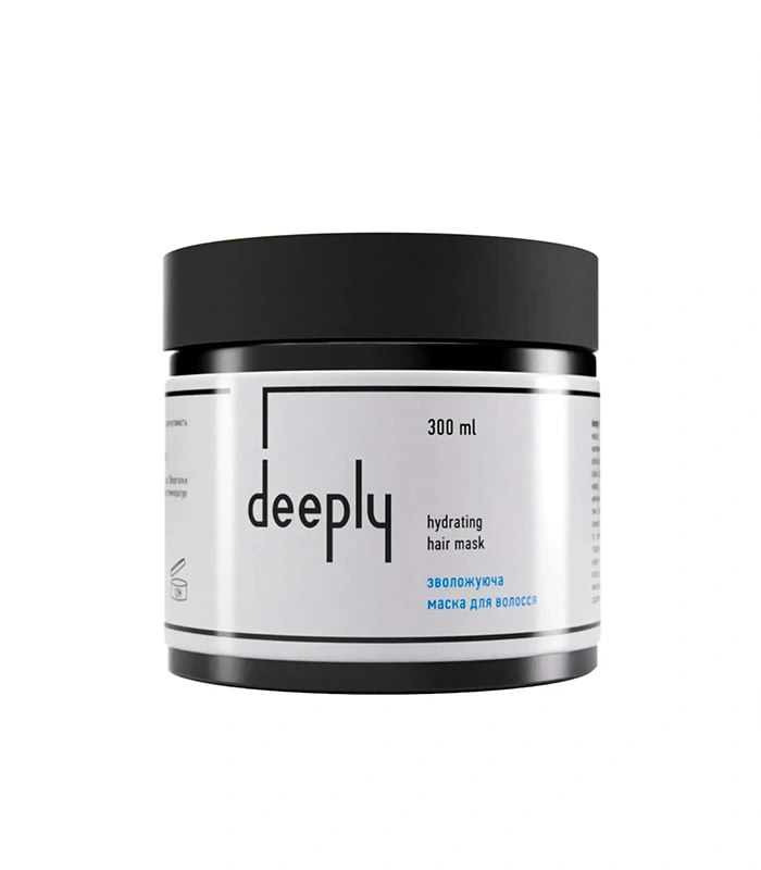 Зволожуюча маска deeply hydrating hair mask