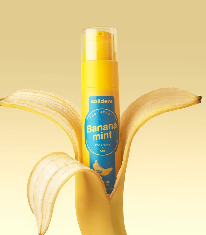 Зубна паста Solident Banana Mint