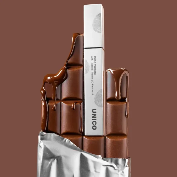 Туш для вій Коричнева Unico Termo Mascara With Peptides